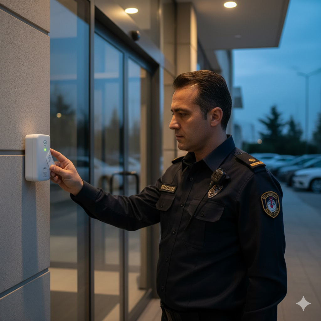 NFC device for security