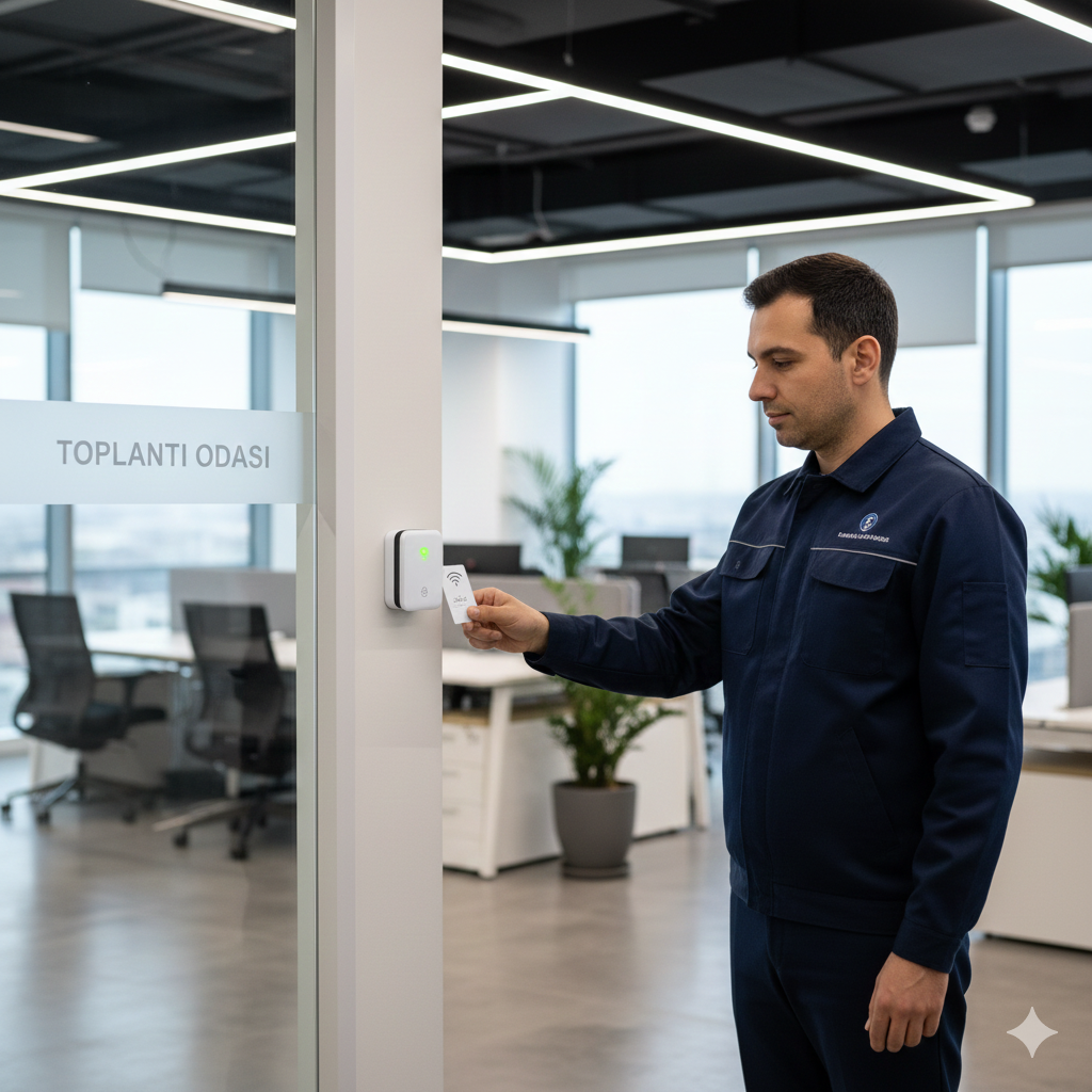 NFC device in office